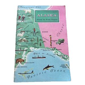 1957 Alaska - American Geographical Society Around World Program David W. Lantis